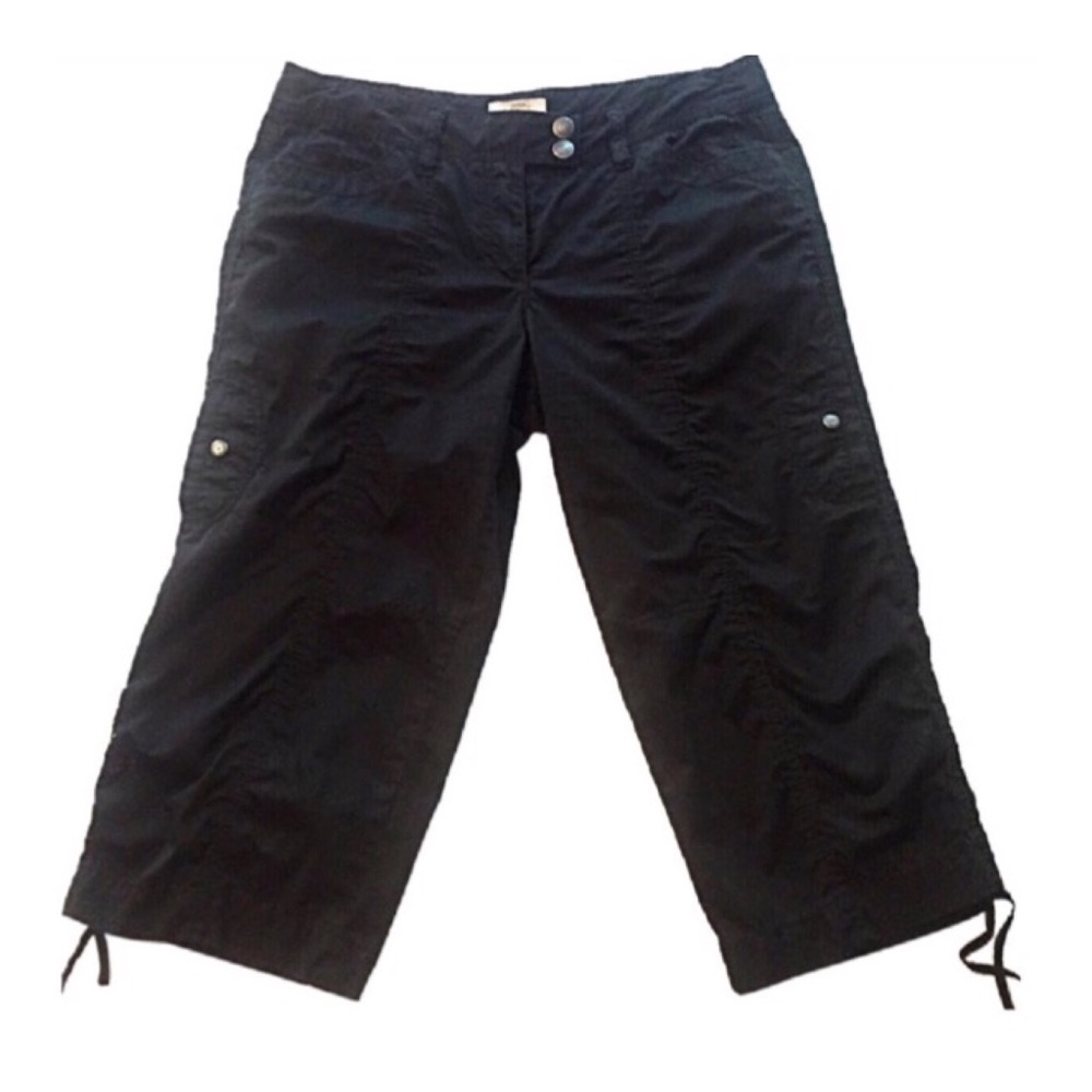 Loft Black Capris